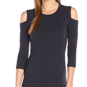 French Connection cold shoulder body-con dress